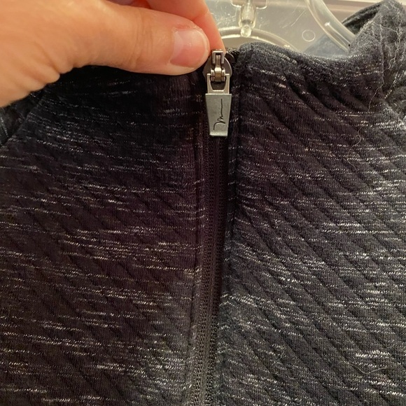 Marc Anthony Mens Speckled Slim Fit 1/4 Zip long sleeve Jacket Shirt pullover XL - Picture 4 of 9